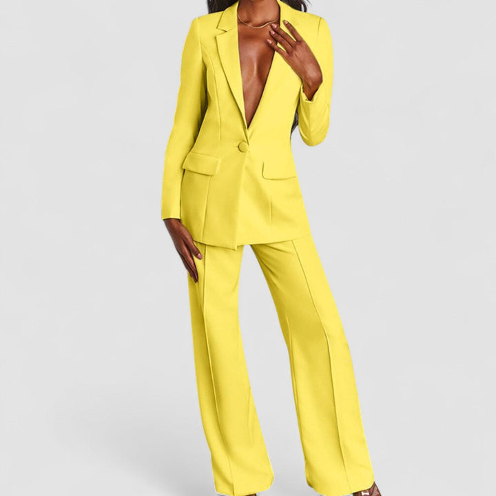 Lara - Blazer Élégant et Pantalons