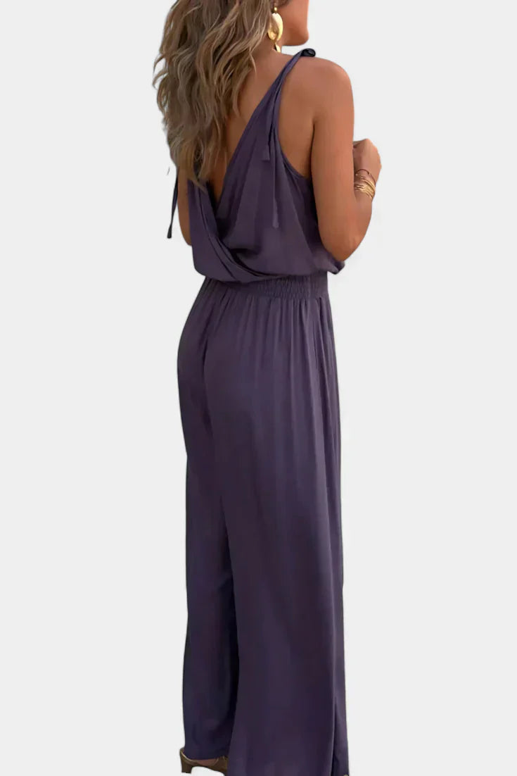 Lorena - Robe Mono Détails Dorés