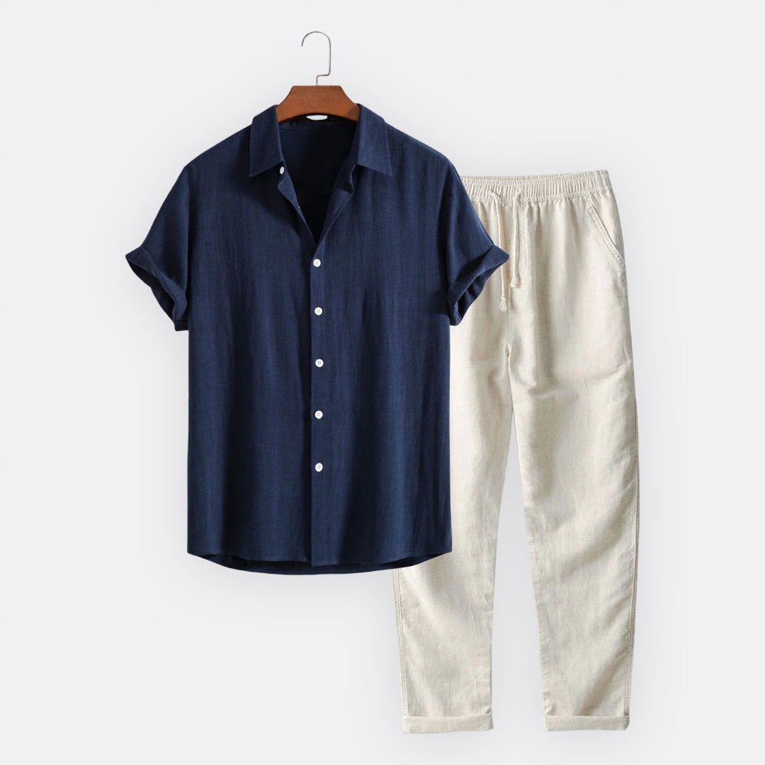 Tomás - Ensemble en Lin pour Homme