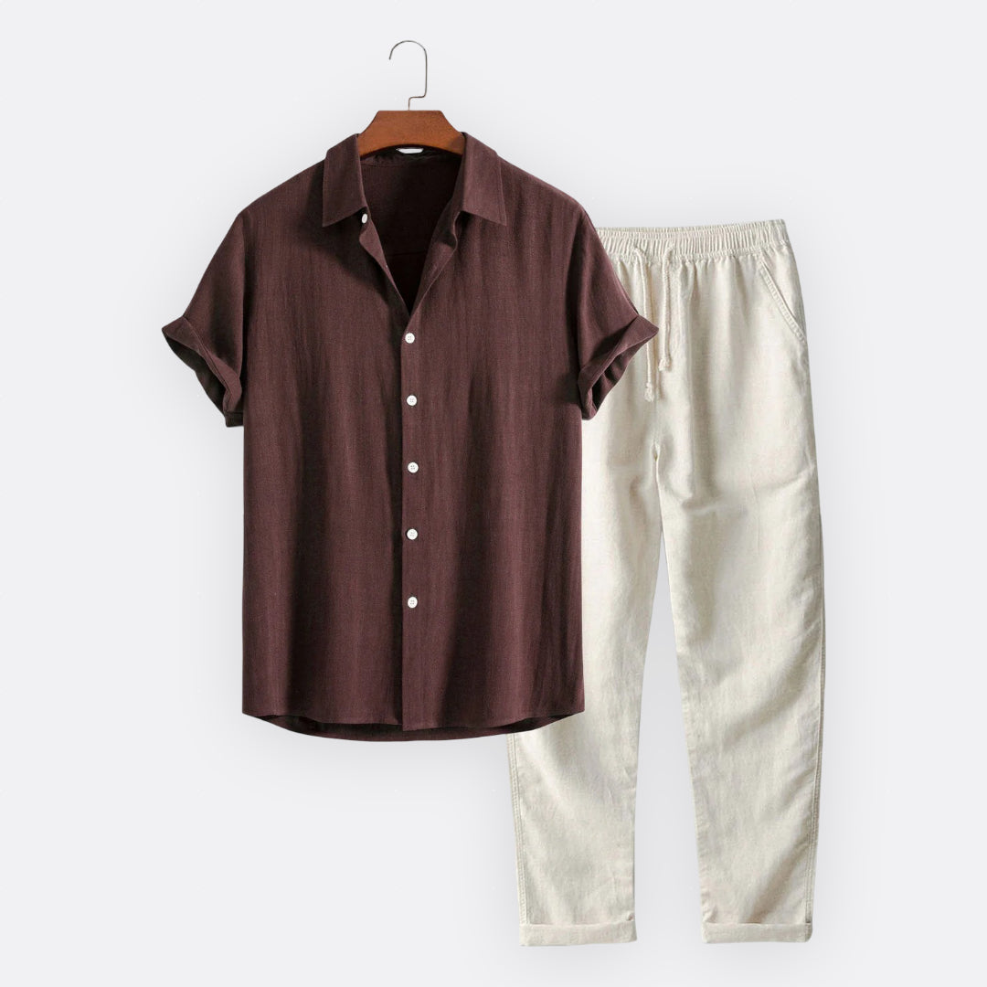Tomás - Ensemble en Lin pour Homme