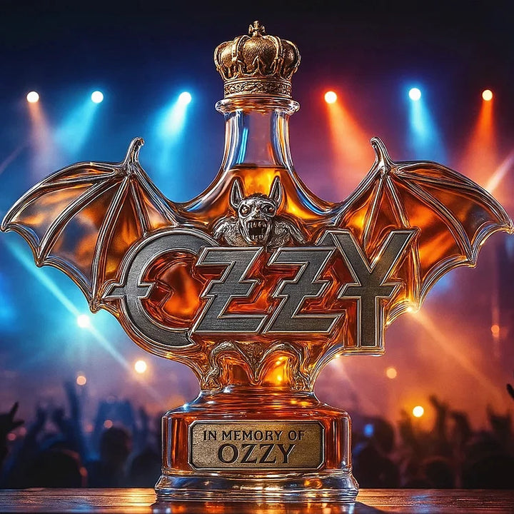 Bouteille de Whisky en Hommage à Ozzy Osbourne