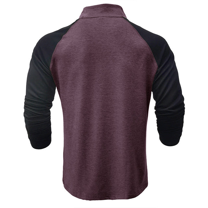 Chemise en coton avec col montant