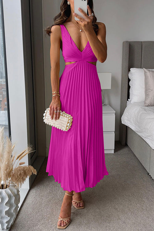 Camila - Robe Midi Sans Manches