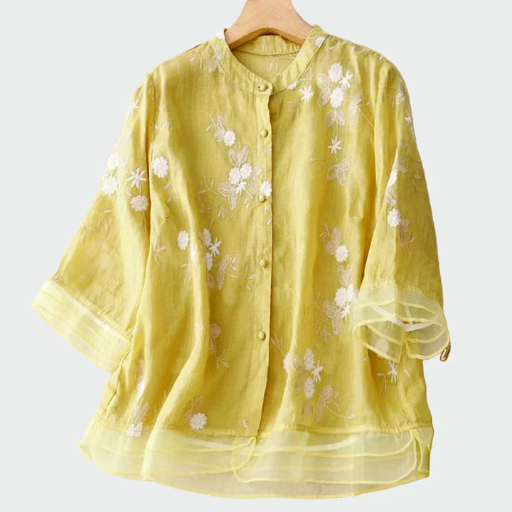 Chemise brodée
