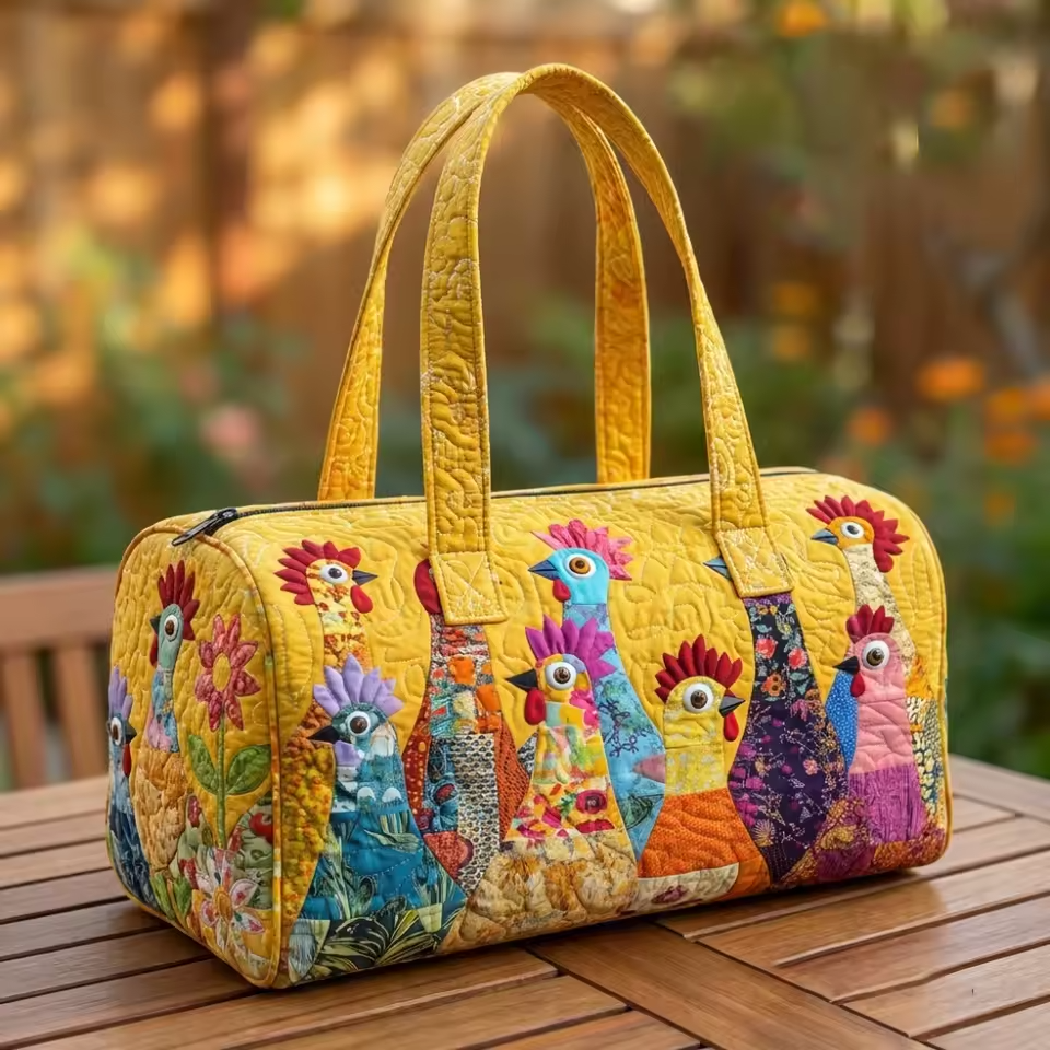 Estelle | Sac de Voyage Souple Fait Main