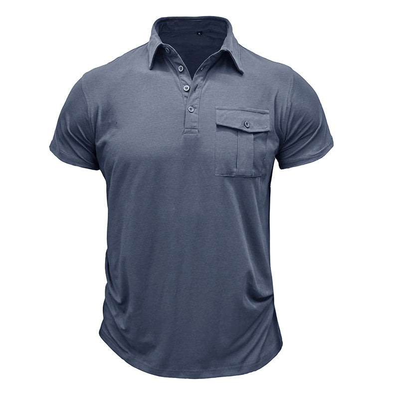 Chemise en coton avec poches