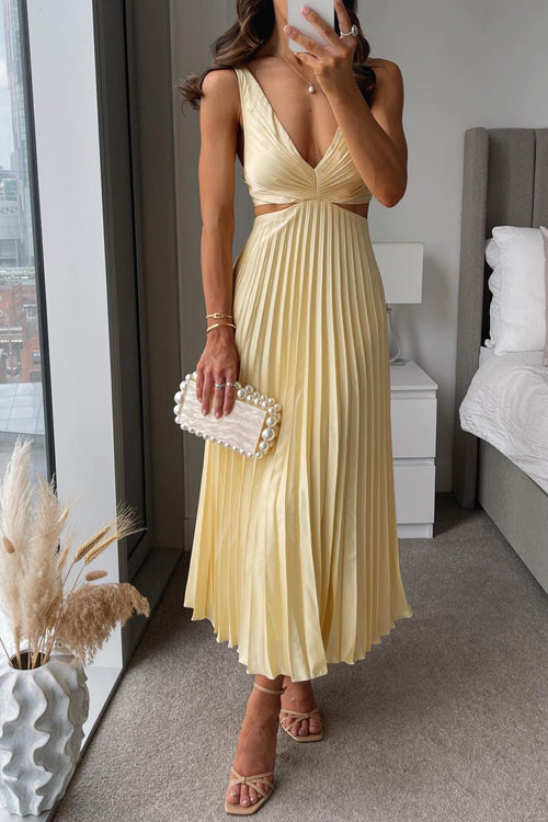 Camila - Robe Midi Sans Manches