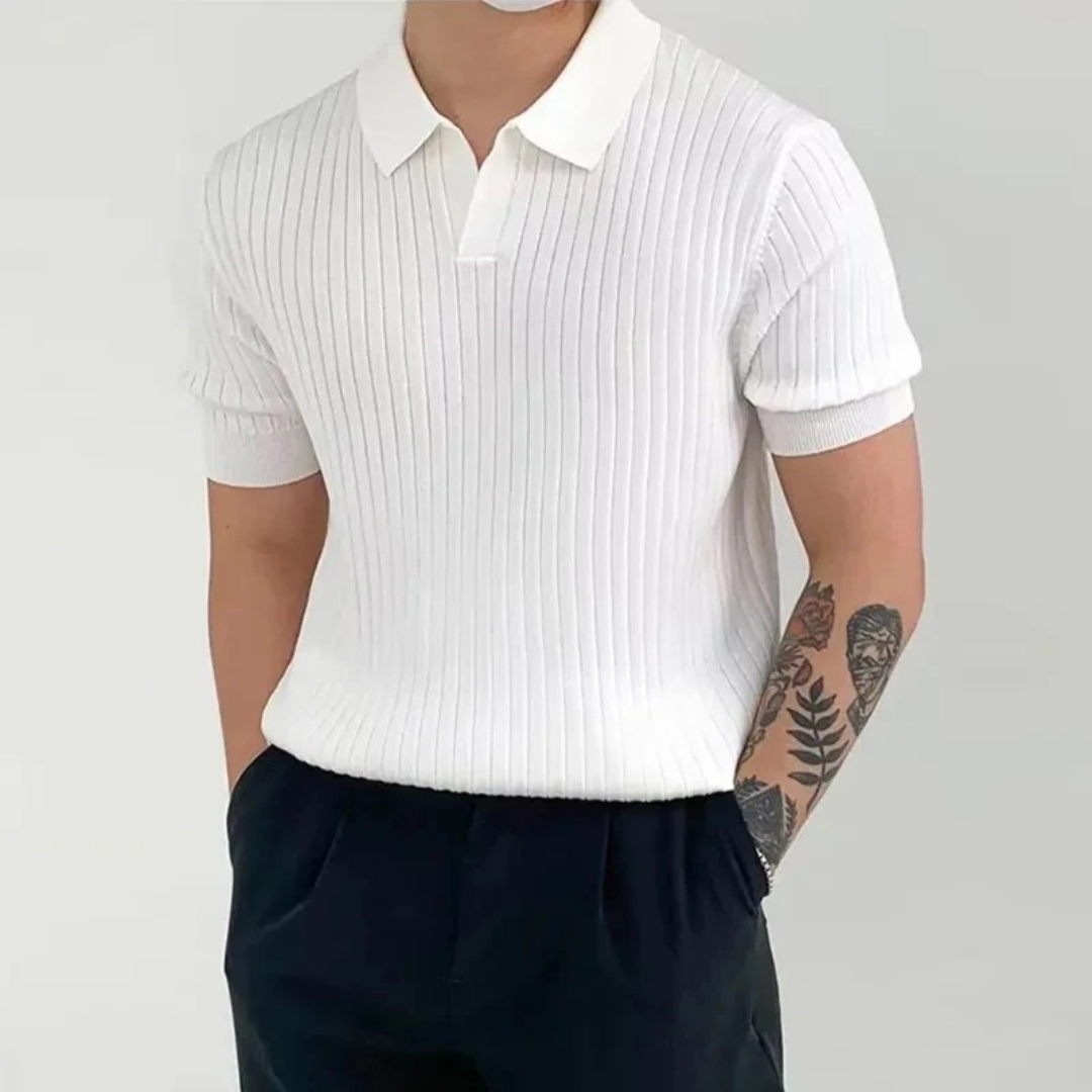 Cristiano - Polo Élégant Canelé
