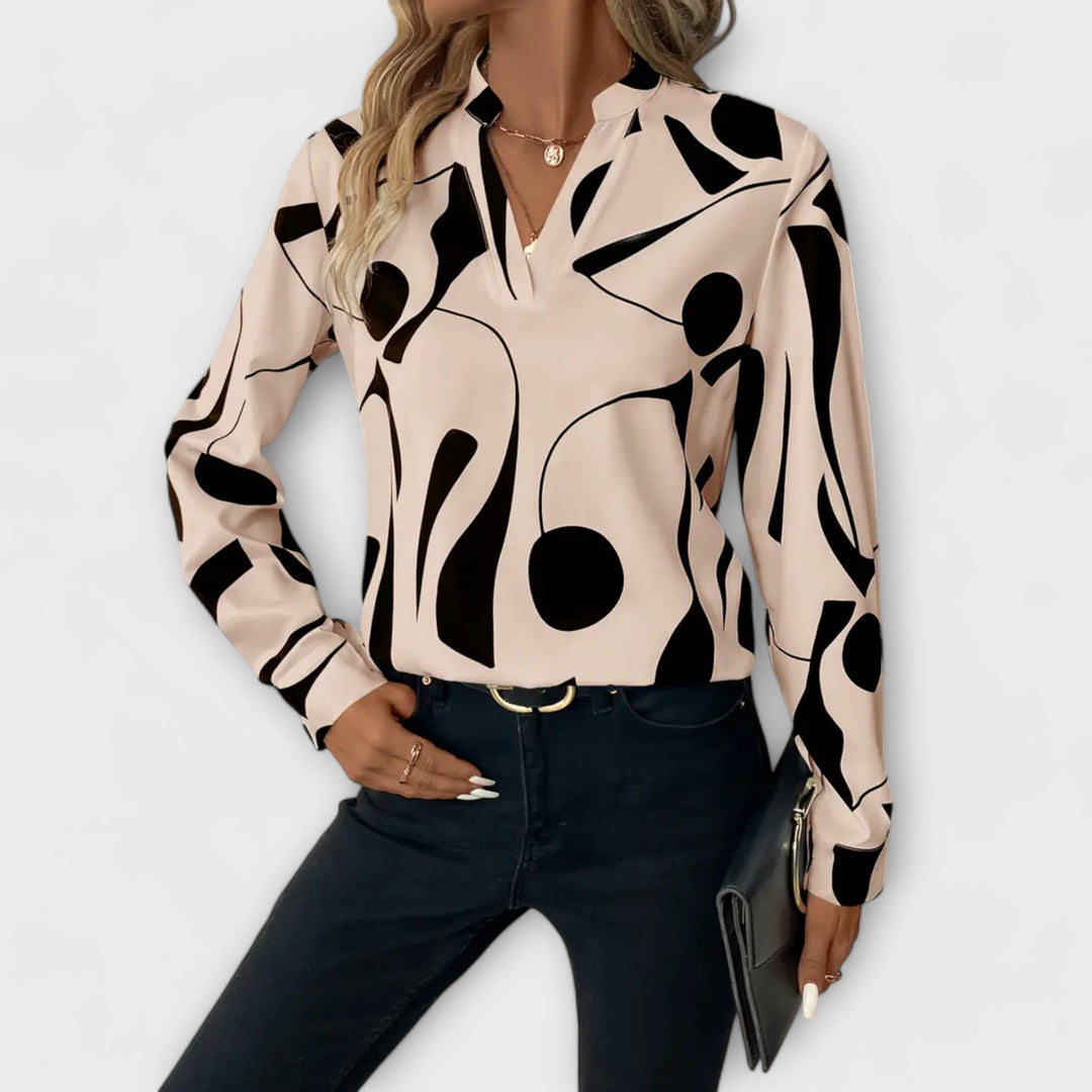 Catarina - Blouse élégante à manches longues
