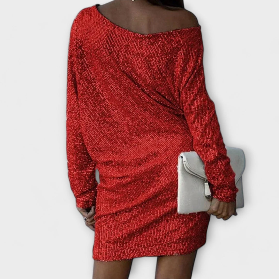 Robe de fête avec paillettes