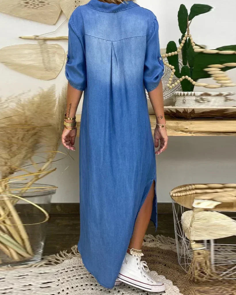 Ibiza - Robe Maxi en Jean