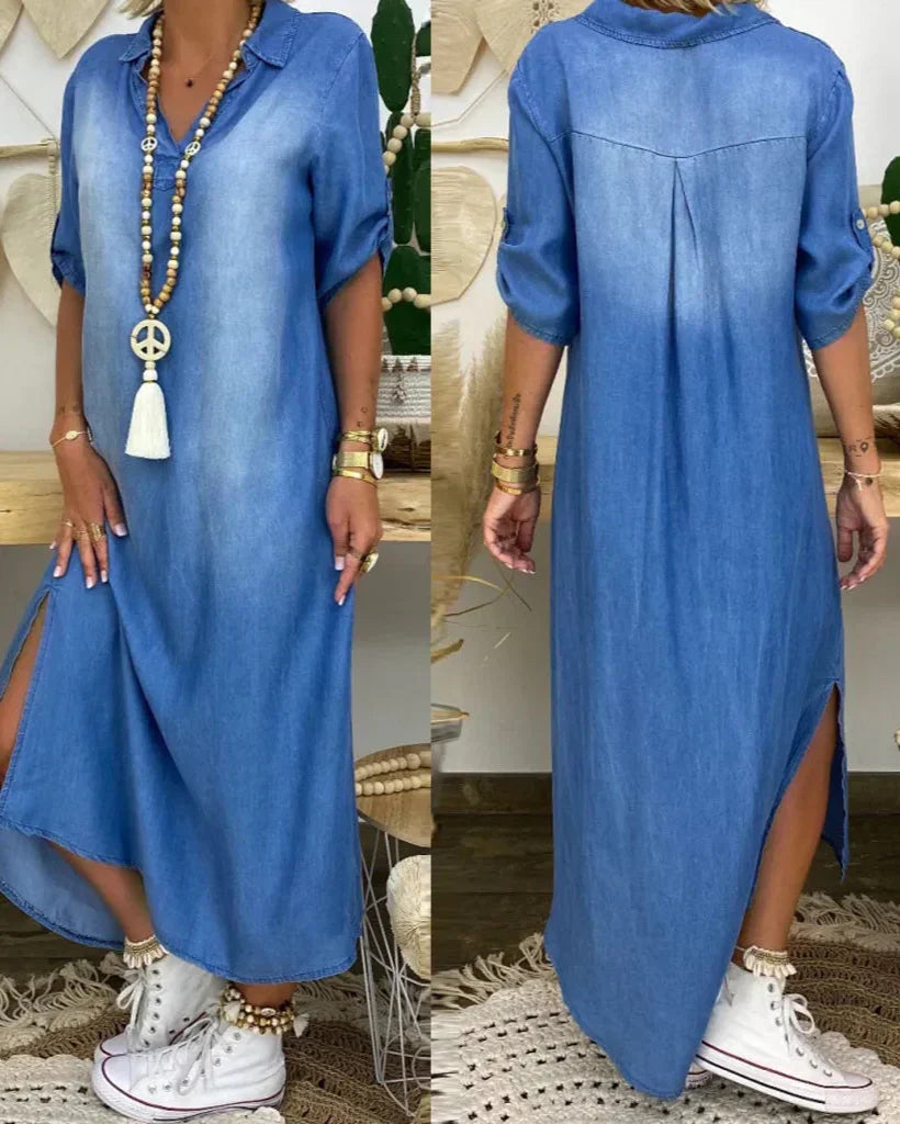 Ibiza - Robe Maxi en Jean