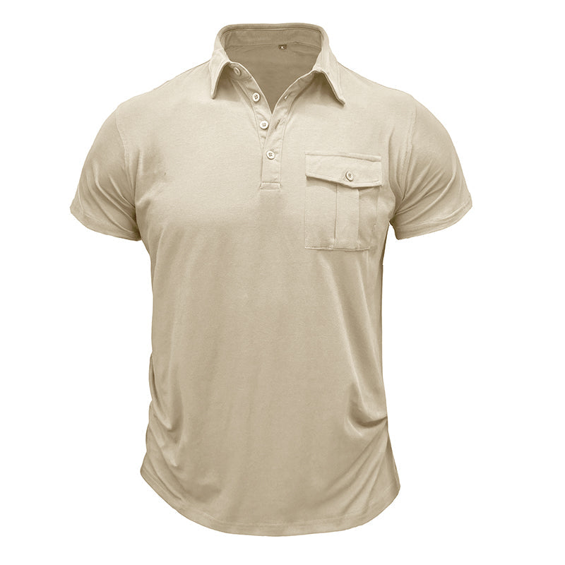 Chemise en coton avec poches