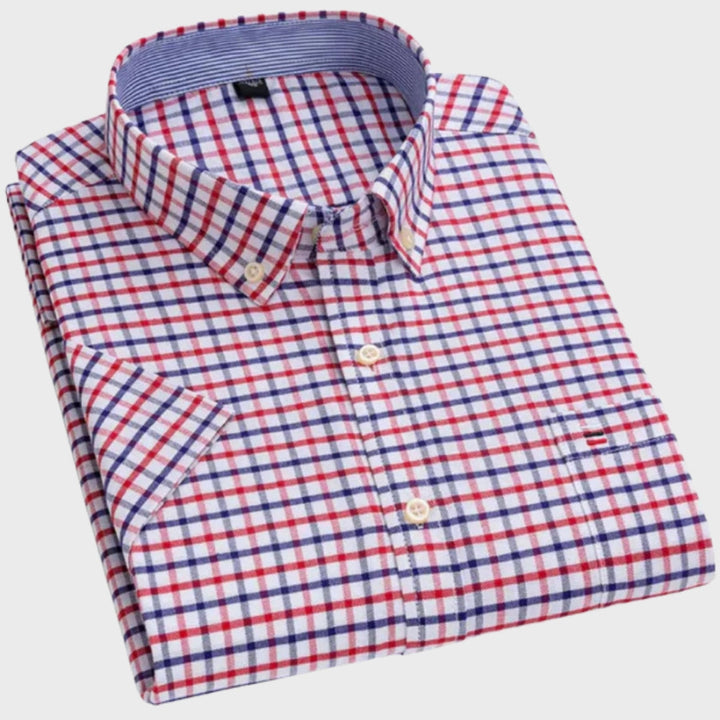 Mateus - Chemise Classique en Coton à Motif