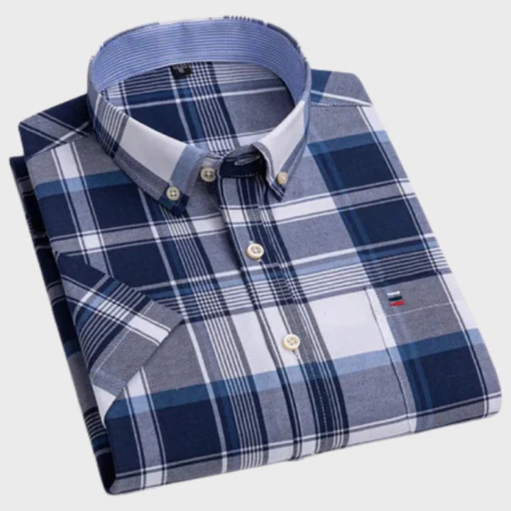 Mateus - Chemise Classique en Coton à Motif