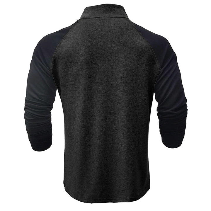 Chemise en coton avec col montant