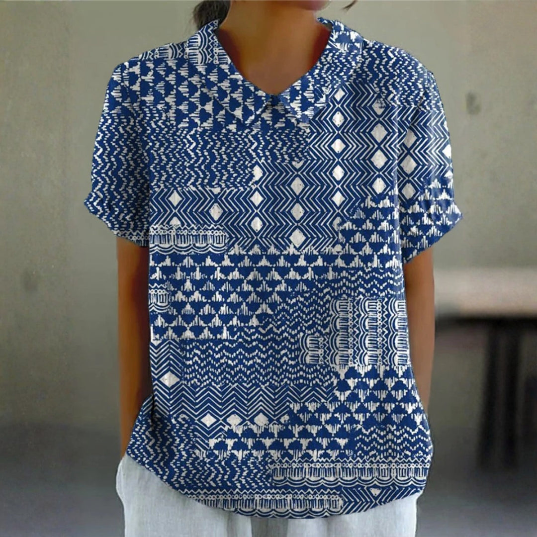 Ana - Chemise avec Imprimé Tribal