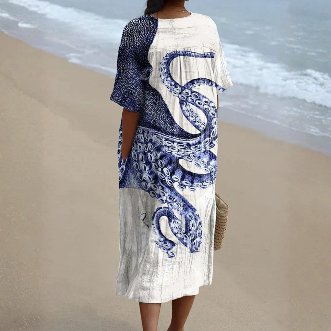 Oriana - Robe Inspirée par l'Océan