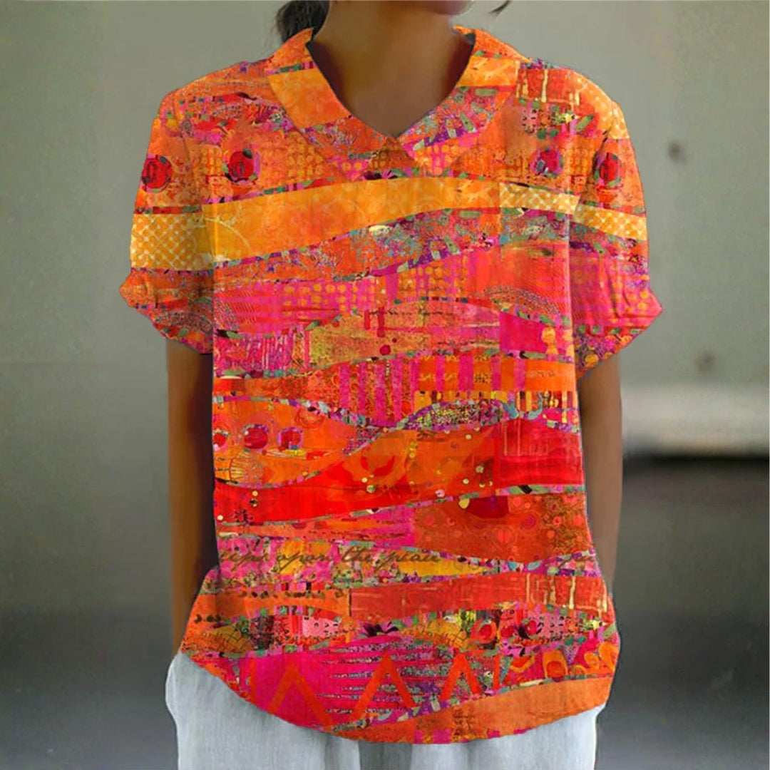 Isa - Chemise avec Imprimé Abstrait