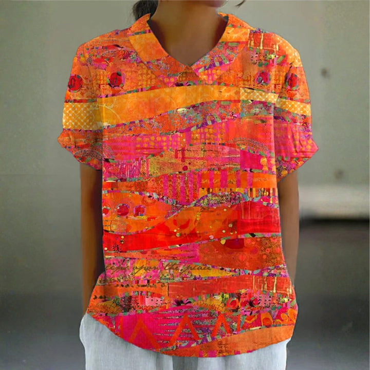 Isa - Chemise avec Imprimé Abstrait