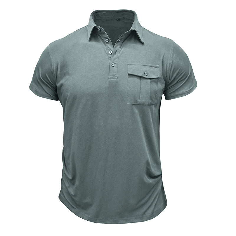 Chemise en coton avec poches