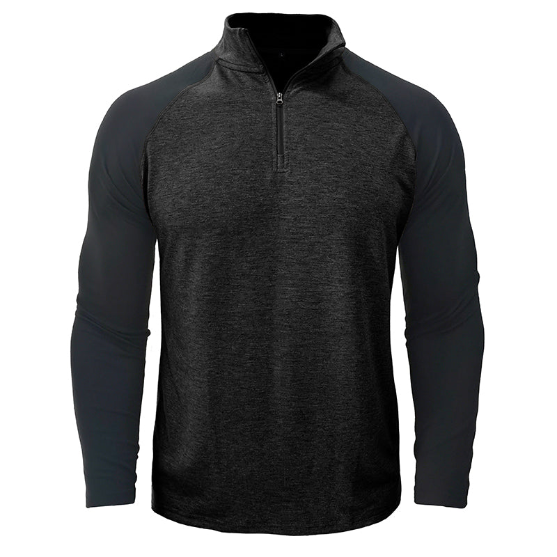 Chemise en coton avec col montant