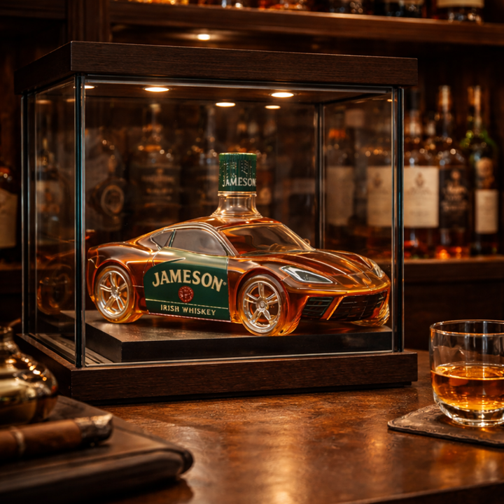 Bouteille de Whisky - Édition Corvette