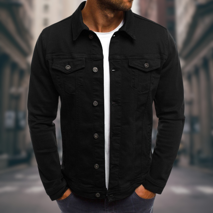 Artur - Veste en Jean Ajustée