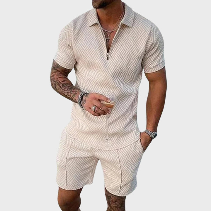 André - Ensemble de Chemise Polo et Shorts