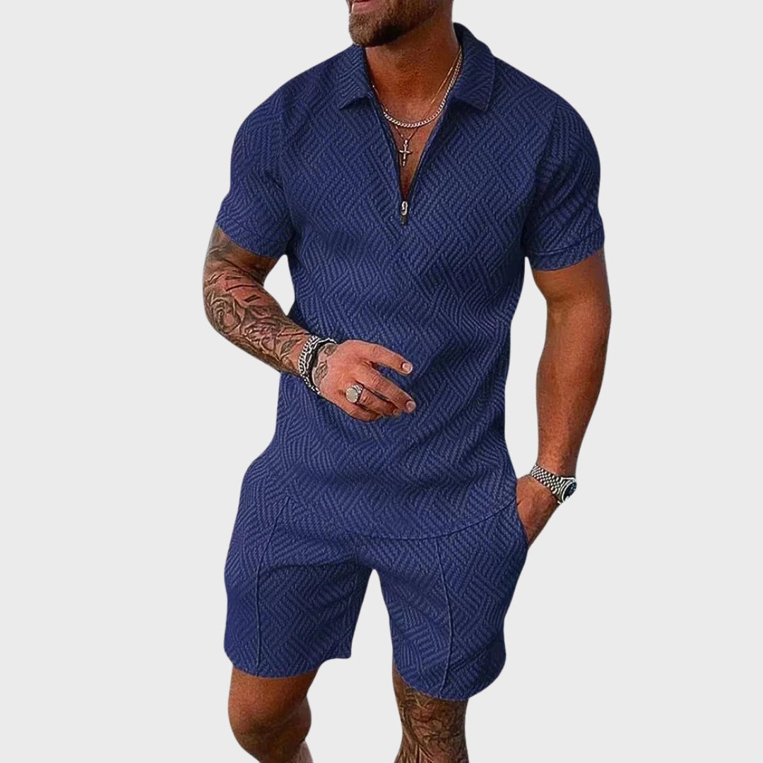 André - Ensemble de Chemise Polo et Shorts