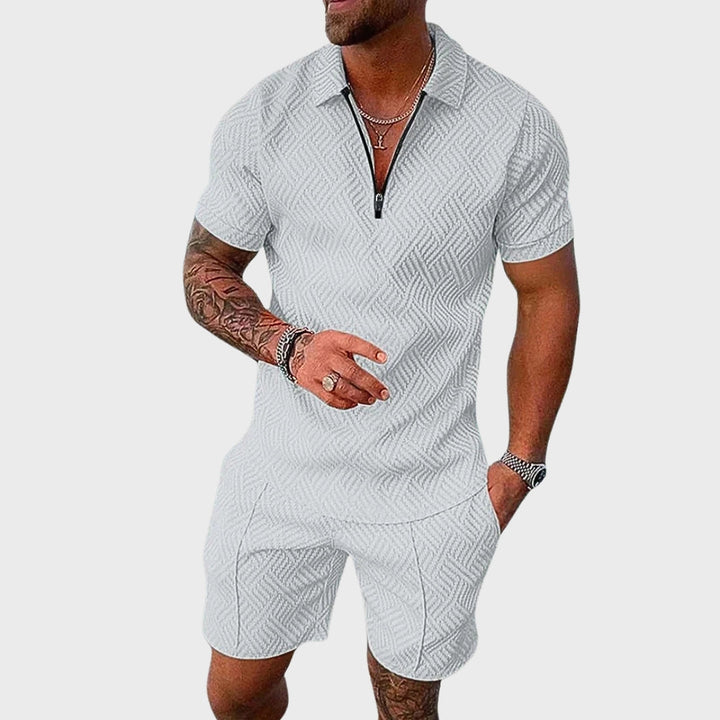André - Ensemble de Chemise Polo et Shorts