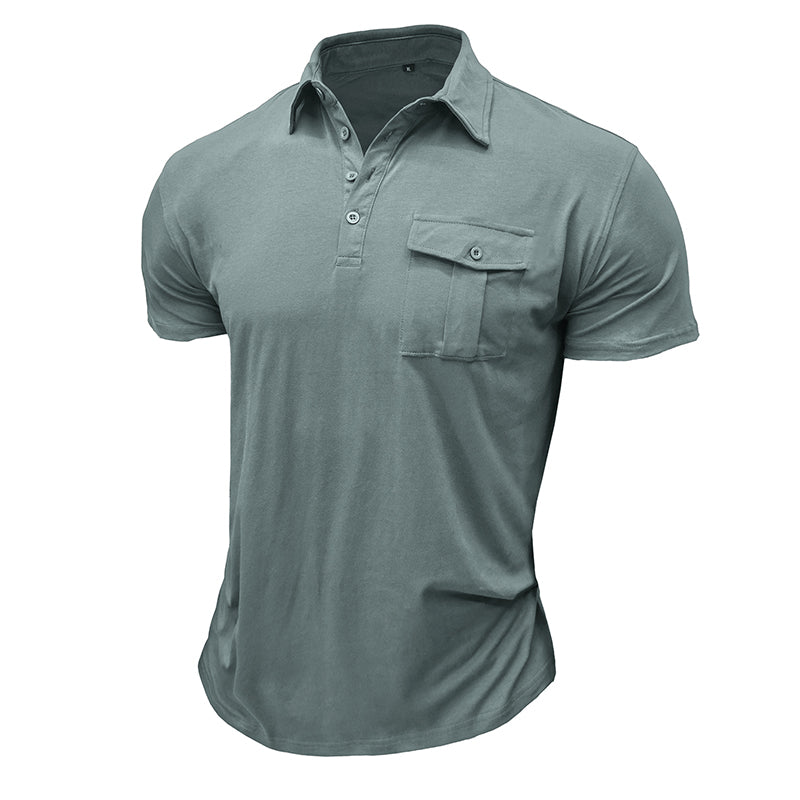 Chemise en coton avec poches