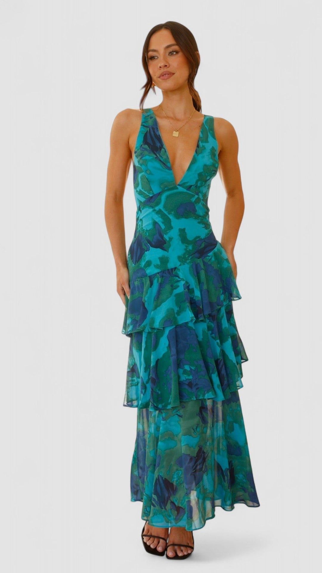 Eli - Robe Maxi Élégante Été