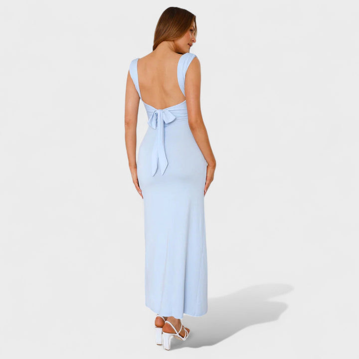 Sarela - Robe longue à dos ouvert