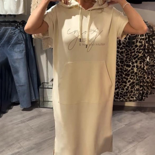 Sásquia - Robe décontractée avec capuche