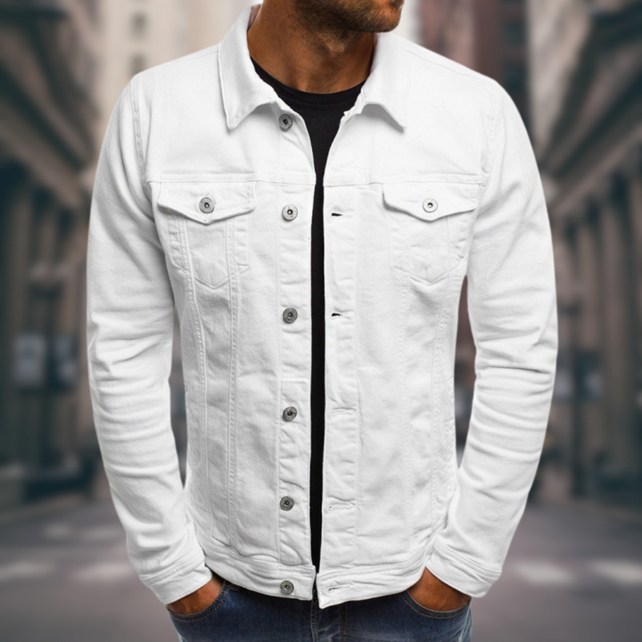 Artur - Veste en Jean Ajustée