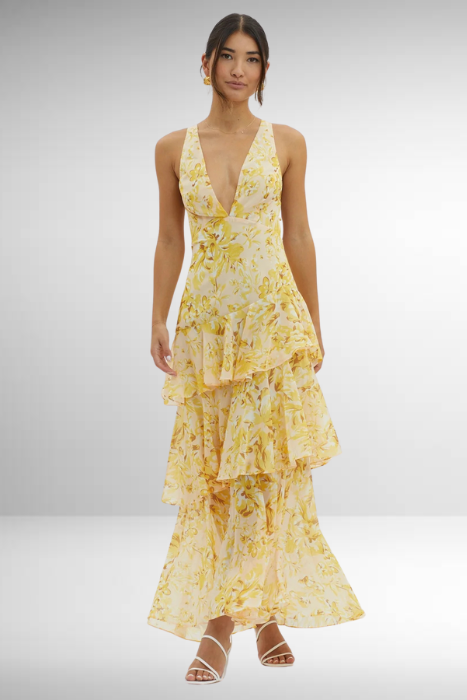 Eli - Robe Maxi Élégante Été