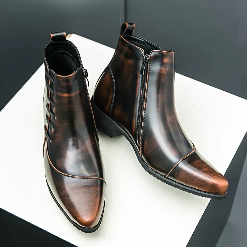 Lourenço - Bottes Élégantes en Cuir