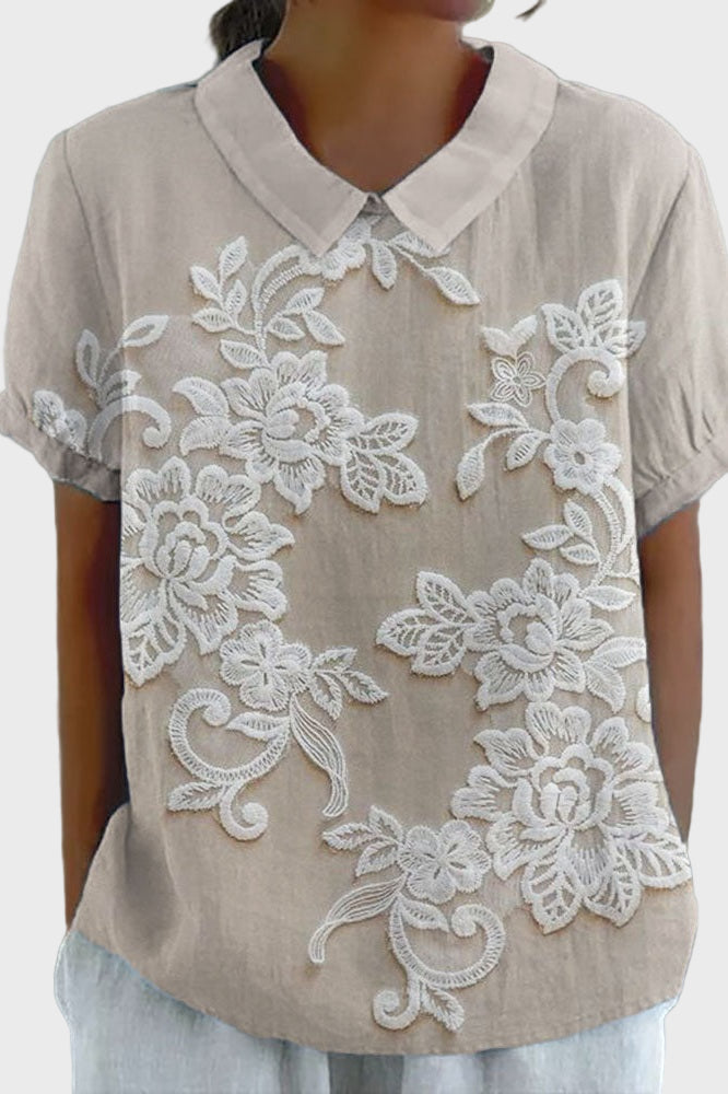 Lily - Blouse avec Col