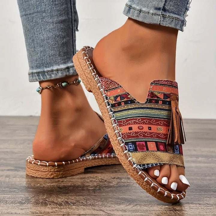 Leena - Sandales Orthopédiques Plates Confortables