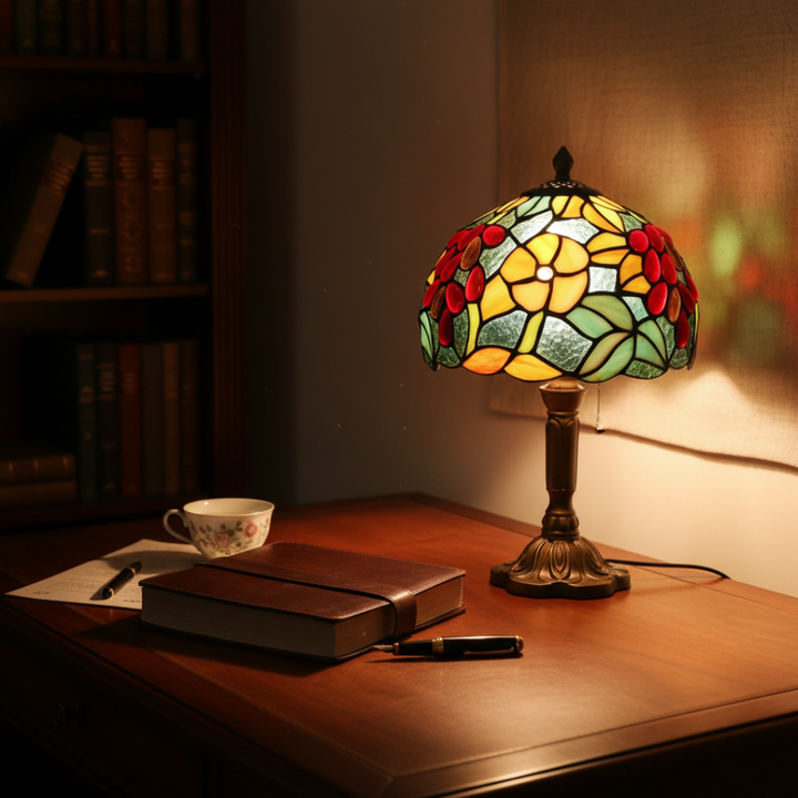 Lampe en Verre Coloré