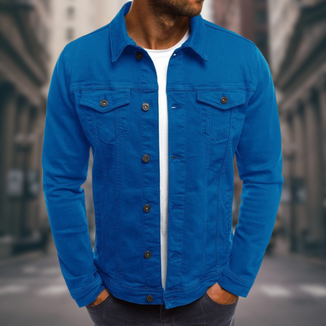 Artur - Veste en Jean Ajustée