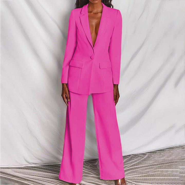 Lara - Blazer Élégant et Pantalons