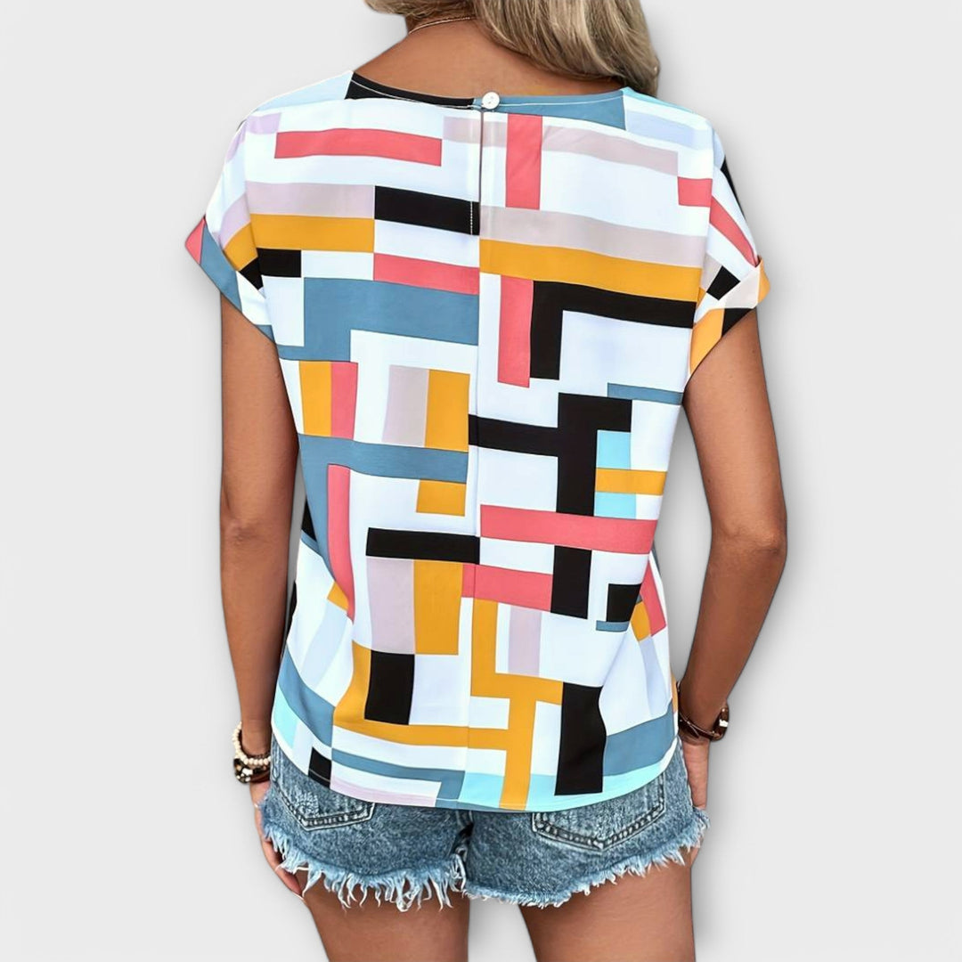 Mónica - Blouse à manches courtes