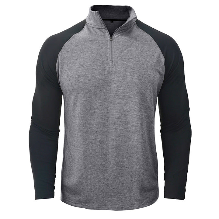 Chemise en coton avec col montant