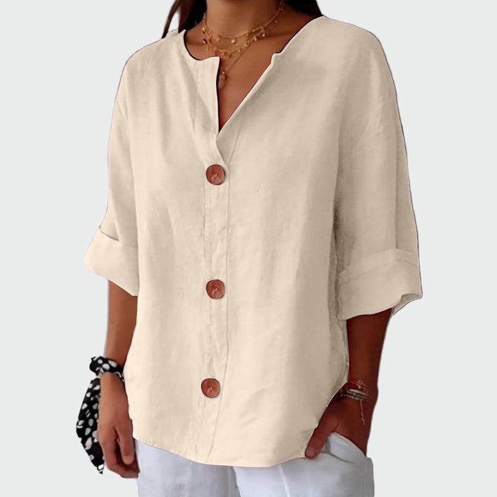Blouse décontractée avec texture