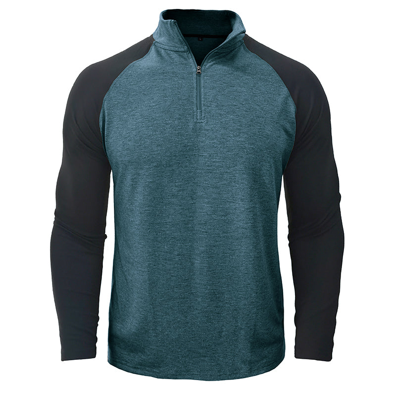 Chemise en coton avec col montant
