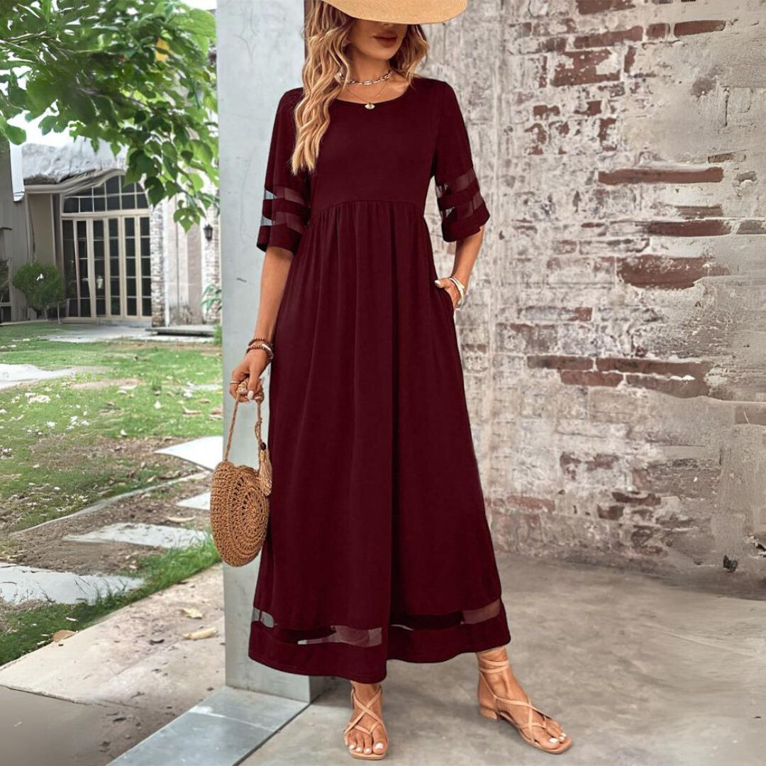 Catarina - Robe Élégante Qui Cache le Ventre