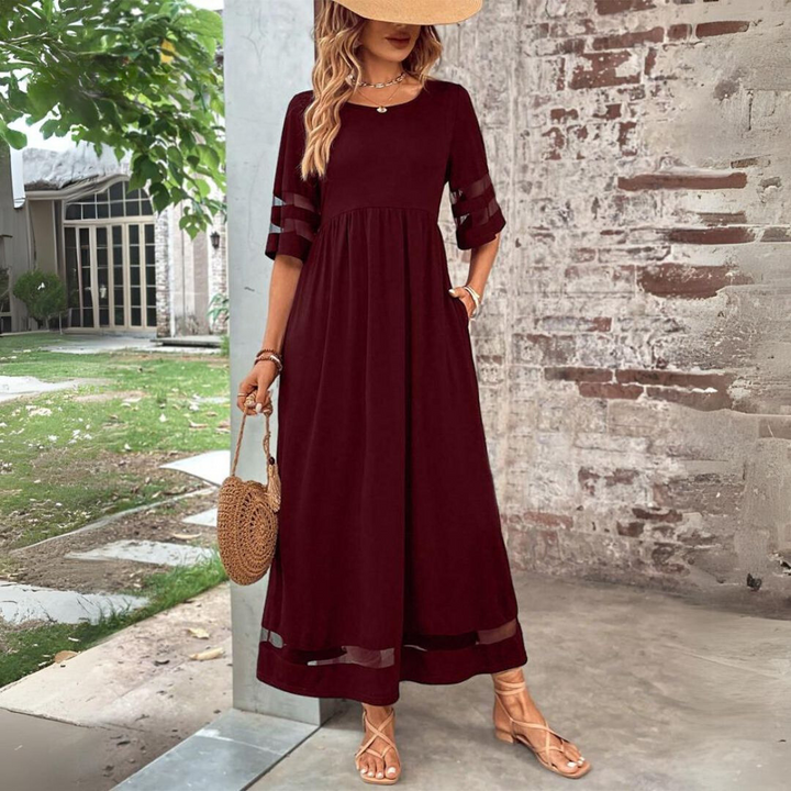 Catarina - Robe Élégante Qui Couvre le Ventre
