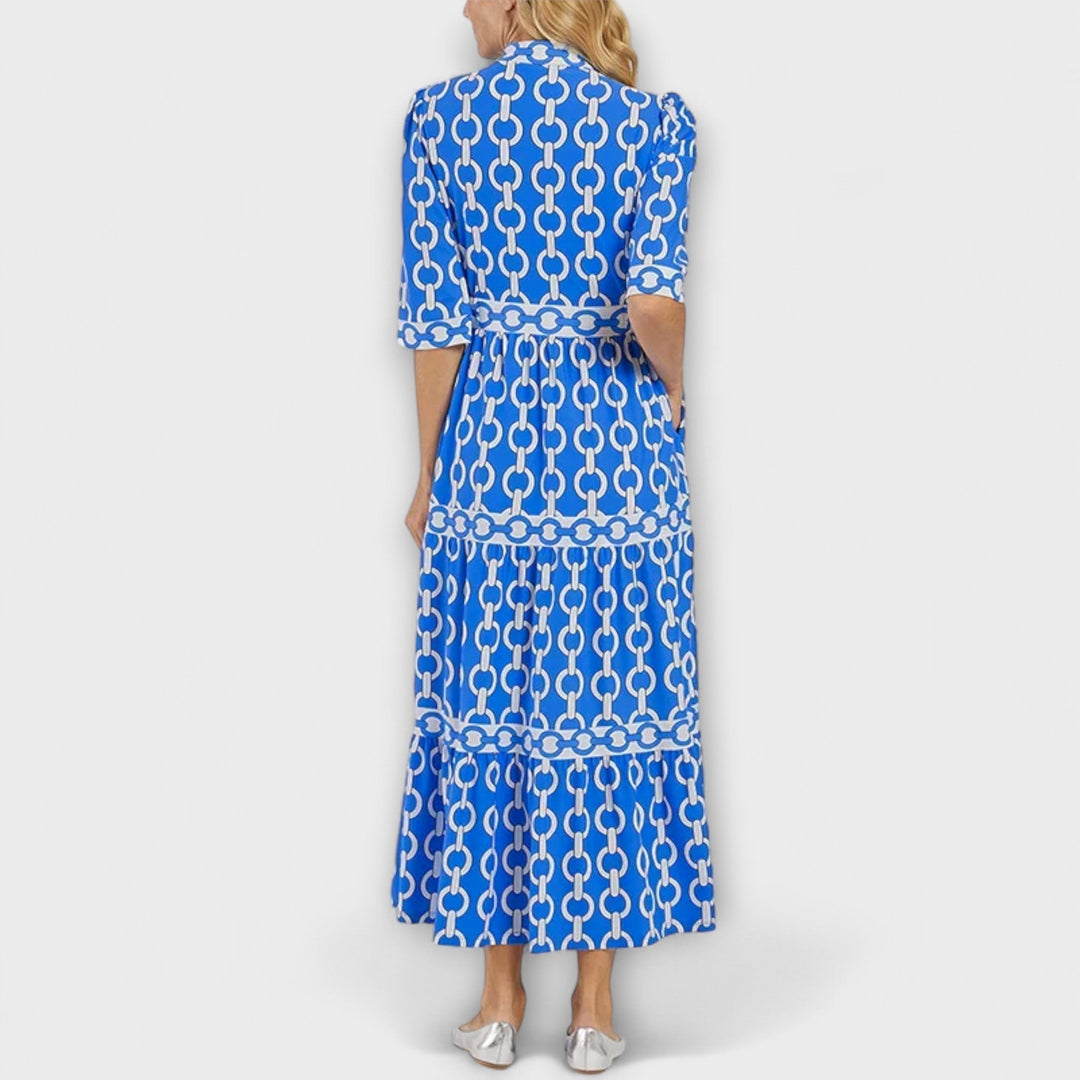 Sofia - Robe Midi avec Chaînes